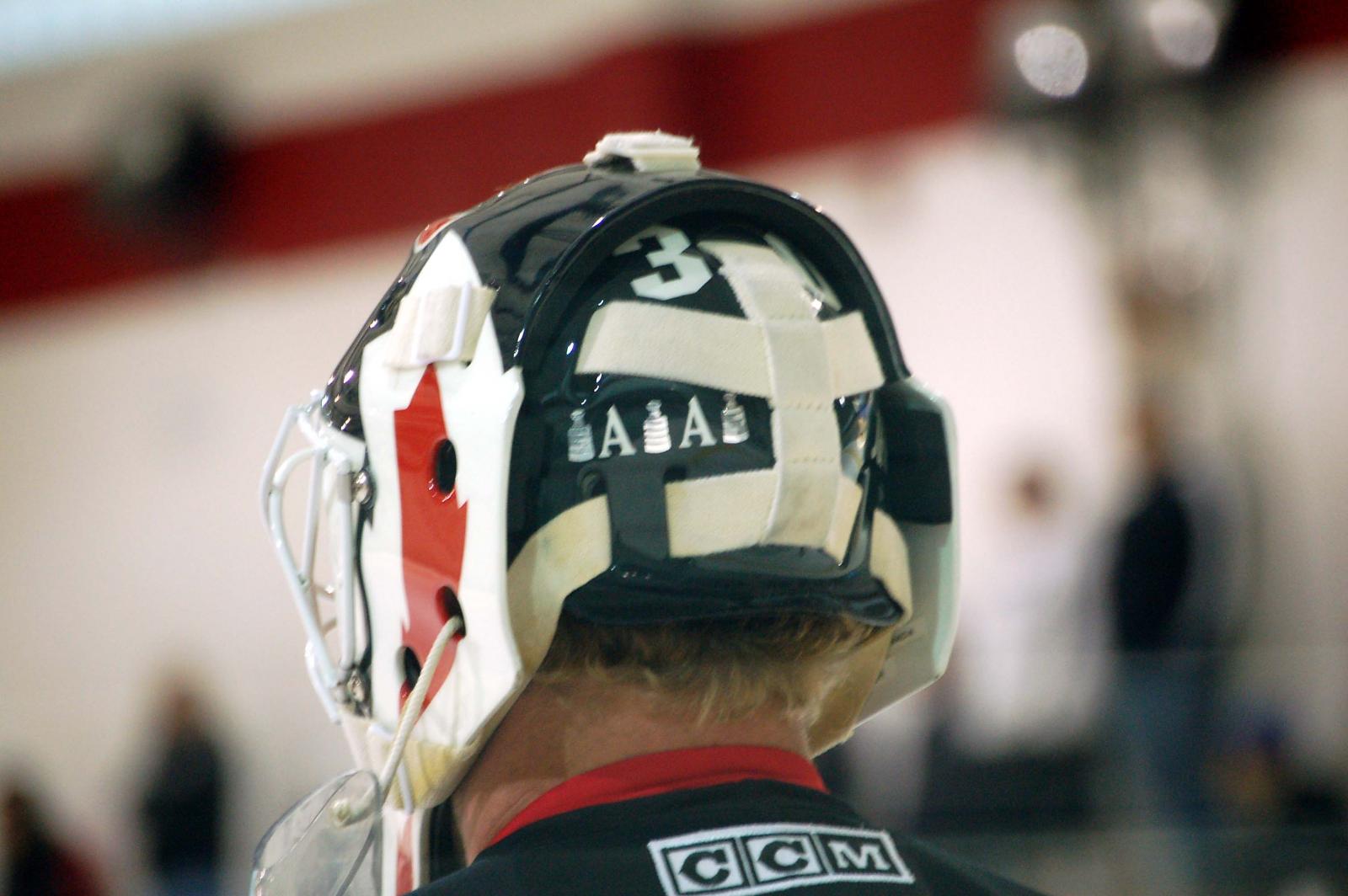 Back of Marty's helmet 9/15/07