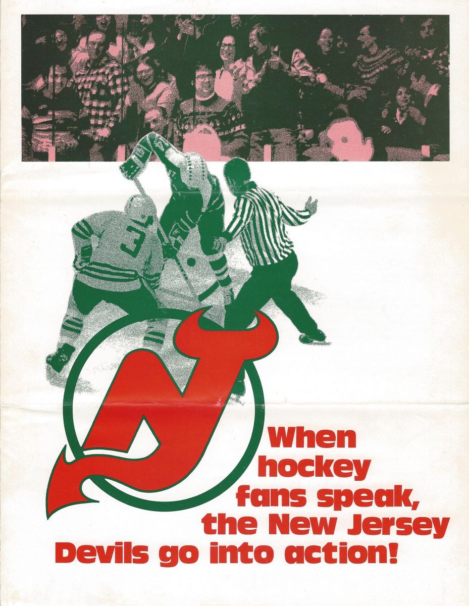 Devils Seaon Ticket Brochure 1982-83