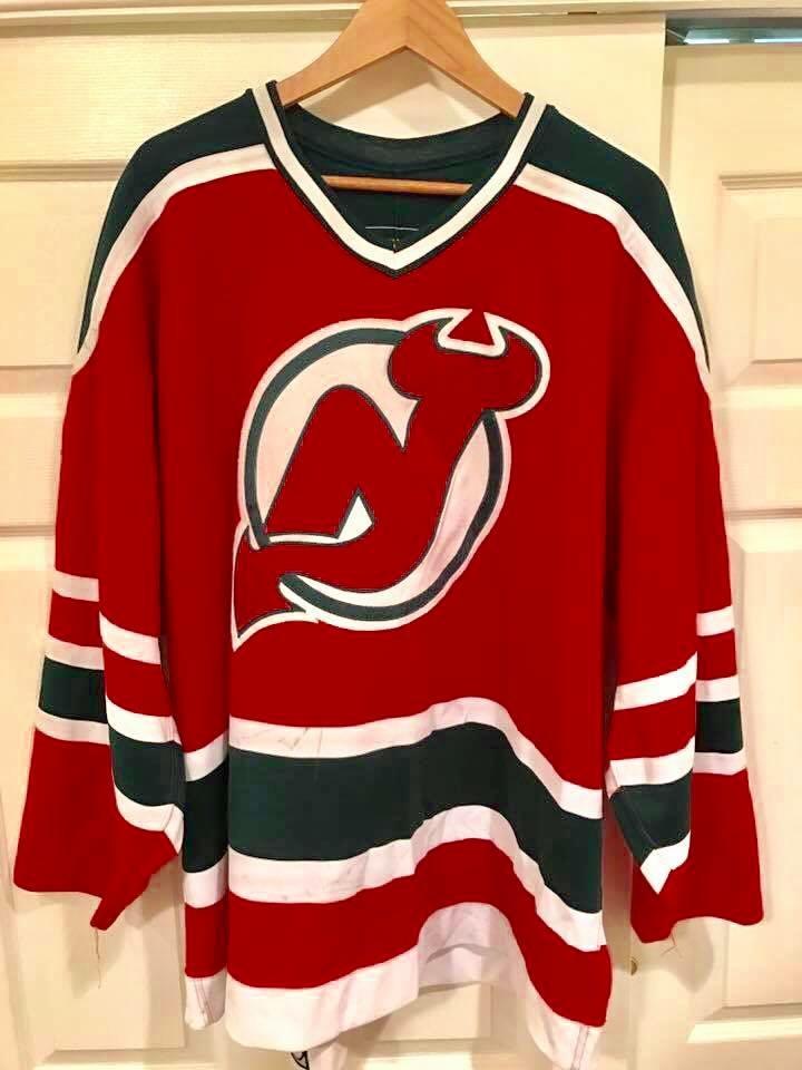 Adam Henrique - New Jersey Devils - Retro Night Game-Worn Jersey w/A - Worn  February 16, 2016 and March 17, 2016 - NHL Auctions